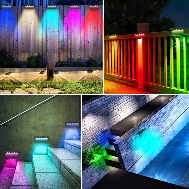 Solar Gartenbeleuchtung SolarGlanz Außenleuchte LED wetterfest kabellos