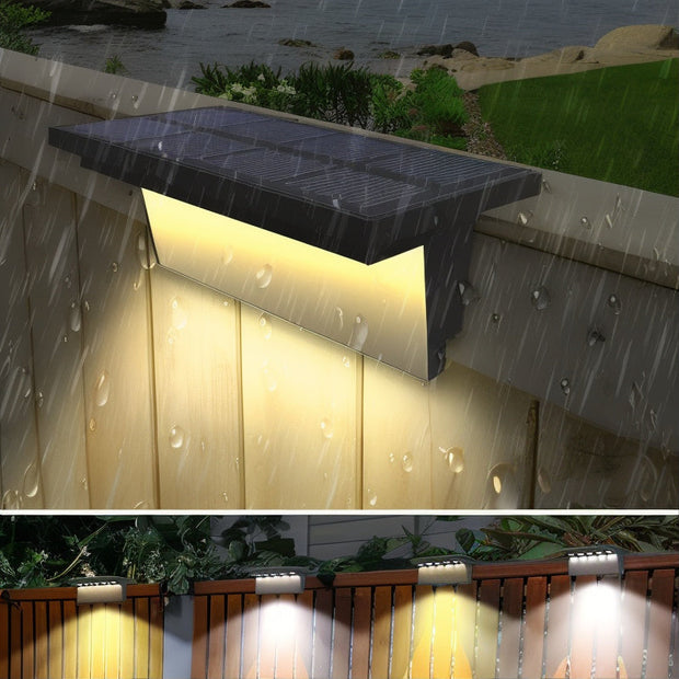Solar Gartenbeleuchtung SolarGlanz Außenleuchte LED wetterfest kabellos