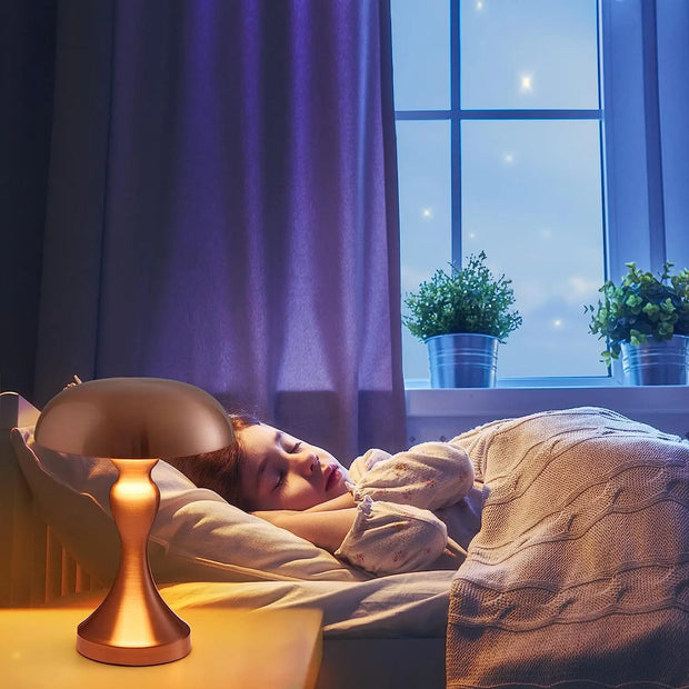 Nachtlampe mit Lesemodus wiederaufladbar modernes Design Schlafzimmerlampe