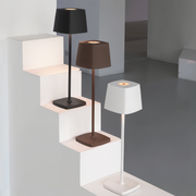 Kabellose Tischlampe mit Touchsteuerung und Akku stilvolles LED Licht für Wohnzimmer Terrasse oder Büro