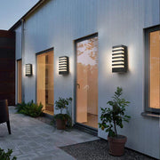 Moderne LED Wandleuchte aus Aluminium für Innen und Außen