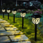 Solarsäule für Außen mit LED | MARTHOVA Solenstein | Elegant, Stilvoll & Wetterfest