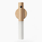 NachtGlanz Leuchte, LED, Warmweiß, Holz, USB-aufladbar Wandleuchten