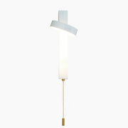 DrehLicht 350° Wandlampe, 9W LED, moderne Wandleuchte für Zuhause - Metall & Acryl, DC betrieben