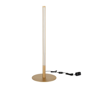 Goldene LED Tischlampe modern dimmbar für Wohnzimmer Schlafzimmer Büro