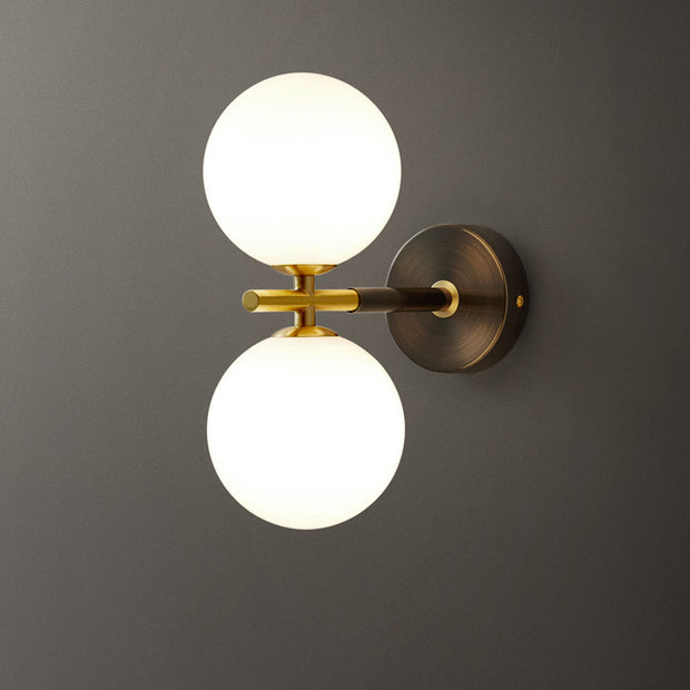 KupferGlanz Wandleuchte, G9 LED, warmes/kaltes Licht, RoHS-zertifiziert