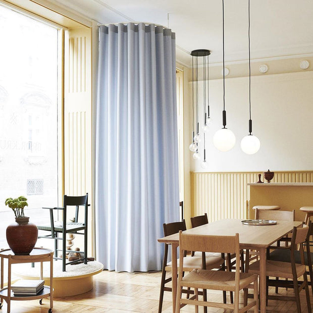 Glas Pendelleuchte modern klar Glaslampe für Esszimmer Küche Flur