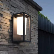 Moderne LED Außenwandleuchte für Garten Terrasse Balkon wetterfest energieeffizient