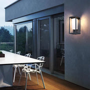 Moderne LED Außenwandleuchte für Garten Terrasse Balkon wetterfest energieeffizient