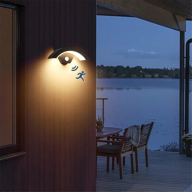 LichtGlanz Außenwandlampe IP65 wasserdicht modern LED langlebig elegant
