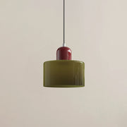 Glas-Pendelleuchte - LED, Glas/Metall, Max 12W, Druckknopfschalter, E27, CE/UL zertifiziert, moderne Eleganz Deckenlampen