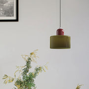 Glas-Pendelleuchte - LED, Glas/Metall, Max 12W, Druckknopfschalter, E27, CE/UL zertifiziert, moderne Eleganz Deckenlampen