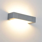 LichtGlanz Außenwandlampe LED wetterfest modern für Garten und Terrasse