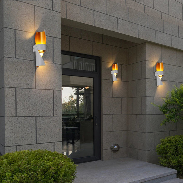 LichtKante LED Außenwandleuchte wasserdicht modern energieeffizient für Garten und Terrasse