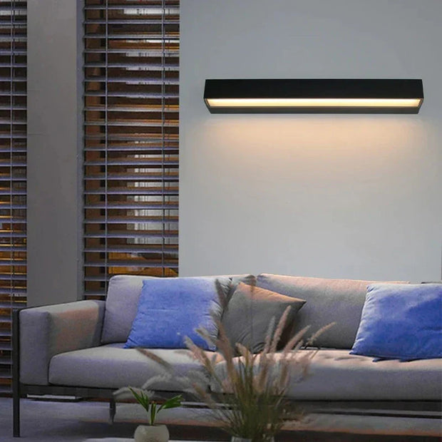 LichtKante LED Außenwandleuchte Modernes Design Wasserdicht Energieeffizient