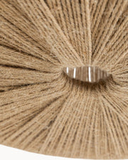 RustSeil Deckenleuchte, Deckenlampe aus Naturseil – Braune Hemp Rope – 20W, E27