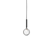 Glas Pendelleuchte modern klar Glaslampe für Esszimmer Küche Flur