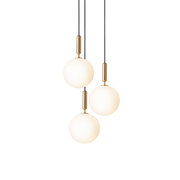 Glas Pendelleuchte modern klar Glaslampe für Esszimmer Küche Flur
