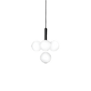 Glas Pendelleuchte modern klar Glaslampe für Esszimmer Küche Flur