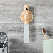 NachtGlanz Leuchte, LED, Warmweiß, Holz, USB-aufladbar Wandleuchten