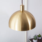 Auréla Pendelleuchte, Moderne Messing-Hängeleuchte im Mid-Century-Stil, verstellbarer Draht, E26/E27, 40W Max