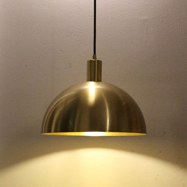 Auréla Pendelleuchte, Moderne Messing-Hängeleuchte im Mid-Century-Stil, verstellbarer Draht, E26/E27, 40W Max