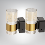 LumiKristall Steckbare Wandleuchte