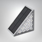 Kabellose Solarlampe für Außen | MARTHOVA Lichtdreieck | Modern & Wetterfest