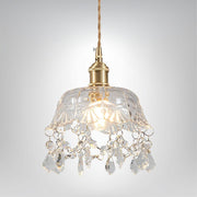 Kristall Deckenleuchte modern LED Schlafzimmer Wohnzimmer Lampe