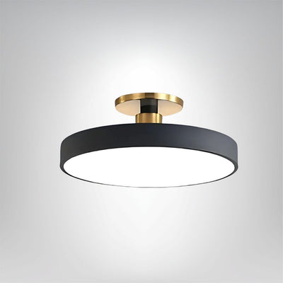 Skandinavische LED Deckenlampe dimmbar für Wohnzimmer Schlafzimmer Küche