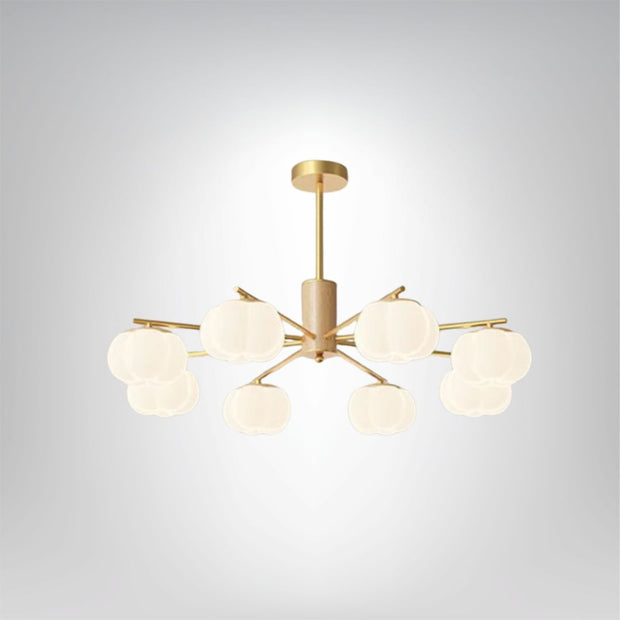 Moderne Deckenleuchte Holz Kinderzimmer LED Wohnzimmerlampe