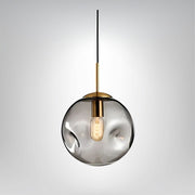 Design Glas Hängelampe modern für Esstisch Wohnzimmer Küche