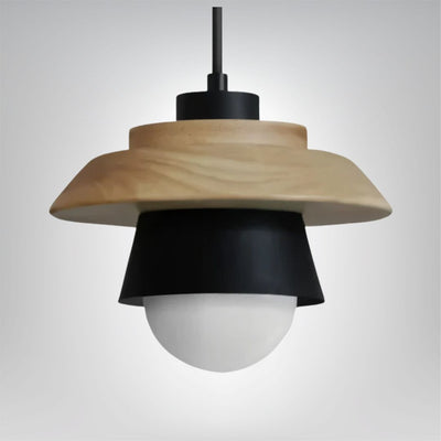 Nordlysa Pendelleuchte Esstisch skandinavisches Design Holz Metall LED warmes Licht