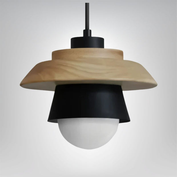 Nordlysa Pendelleuchte Esstisch skandinavisches Design Holz Metall LED warmes Licht