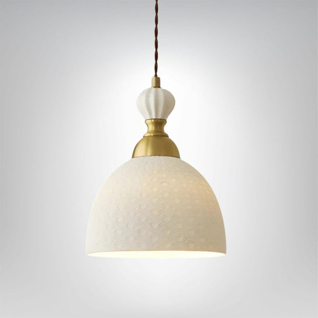 Design Hängelampe Glas Messing für Esstisch oder Wohnzimmer