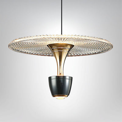 Moderne LED Hängelampe für Esszimmer und Wohnzimmer mit Acryl Design