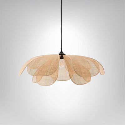 Design Pendelleuchte Rattan für Wohnzimmer Esszimmer Schlafzimmer Modern