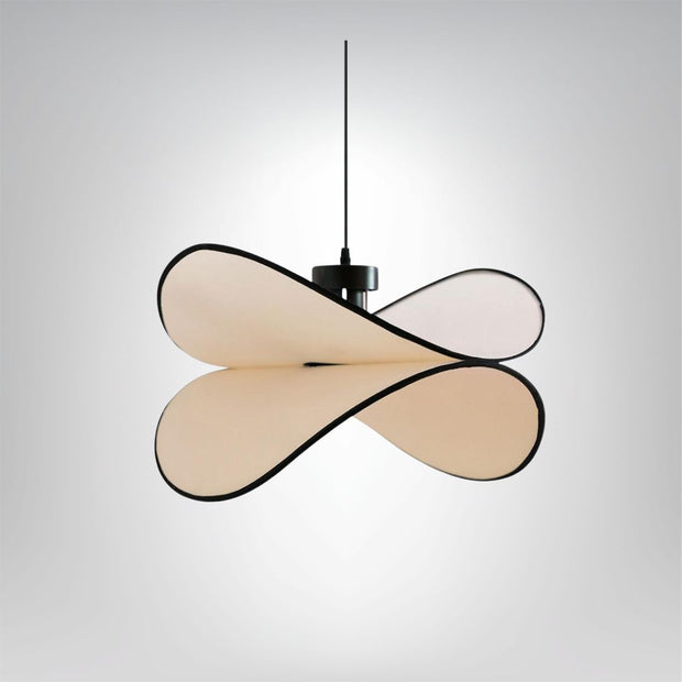 Design Hängelampe für Wohnzimmer und Esstisch mit Wabi Sabi Stil