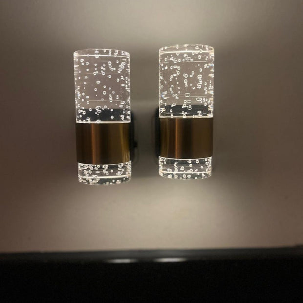 LumiKristall Steckbare Wandleuchte