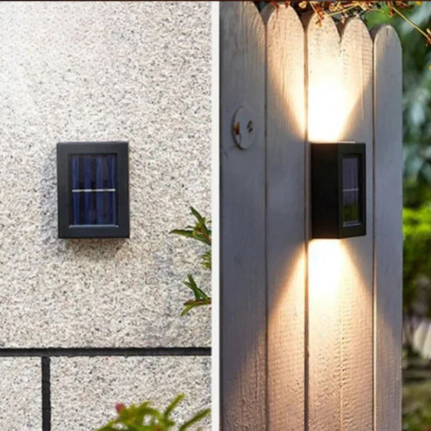 Energieeffiziente LED Außenwandleuchte – Automatische Außenbeleuchtung StrahlWand | Marthova