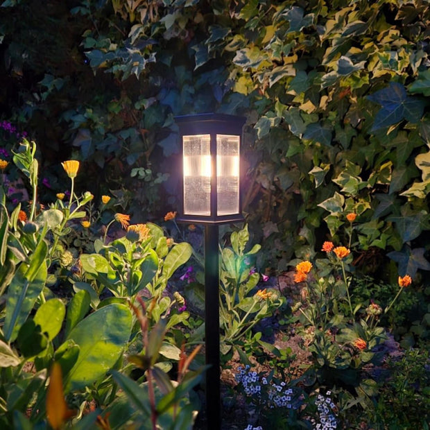 Kabellose Solar Gartenlaterne LED – Außenleuchte GlanzPfad für Garten & Terrasse | Marthova