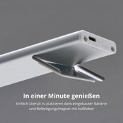 LeuchtGenie  kabelloser LED-Strahler Wandleuchten