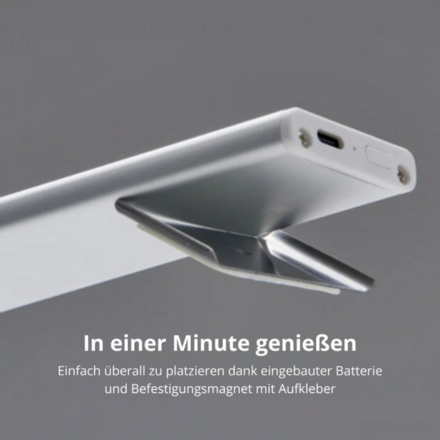 LeuchtGenie  kabelloser LED-Strahler Wandleuchten