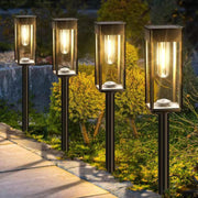 Kabellose Solar Gartenlaterne LED – Außenleuchte GlanzPfad für Garten & Terrasse | Marthova