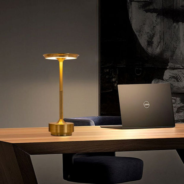 Kristallux oder LichtWerk Stufenlos dimmbare LED-Lampe Tischlampen