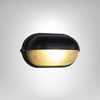 StahlGlanz Wandlampe Außen wasserdicht LED E27 Industrie Design IP65