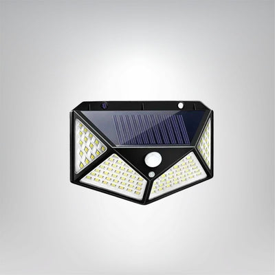 LichtWächter Solar Außenlampe mit Bewegungsmelder LED wasserdicht IP65 für Garten und Terrasse
