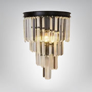 Kristall Wandlampe LED innen warmweiß modern gold Design