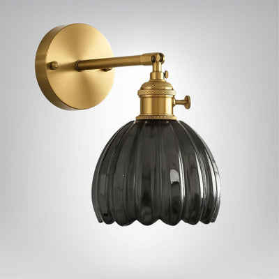 Retro Wandlampe Tulpenblüte