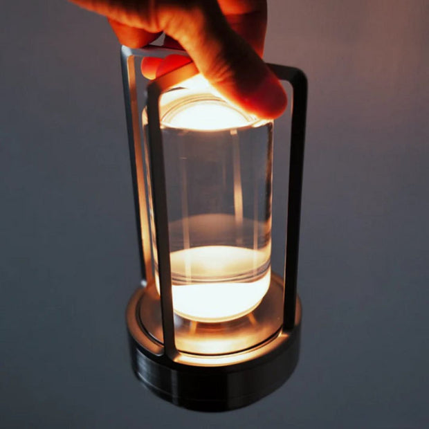 Kristallux oder LichtWerk Stufenlos dimmbare LED-Lampe Tischlampen